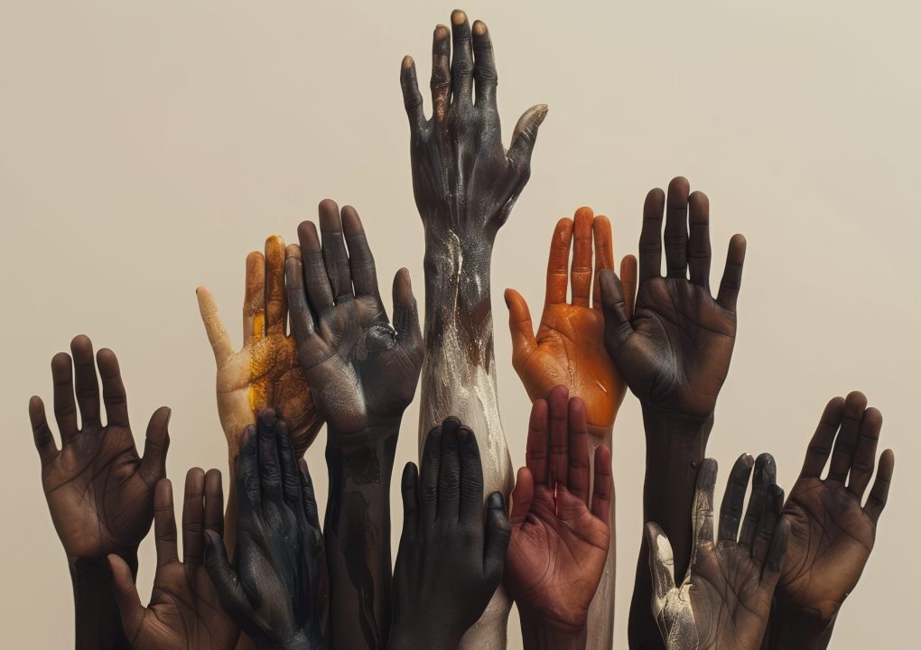 hands-different-skin-color-ethnicities-coming-together-sign-diversity
